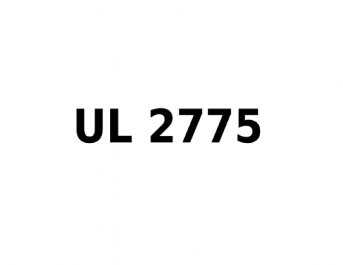 UL 2775 	Fixed Condensed Aerosol Extinguishing System Units